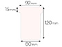 FICHE PLANNING NOBO INDICE 3 15X92X120X80MM COLORIS BLANC TUI 100 UNITS
