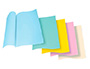 SOUS-CHEMISE EXACOMPTA SUPER 220X310MM 60G COLORIS ASSORTIS PACK 250 UNITS