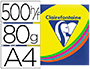 PAPIER COULEUR CLAIREFONTAINE TROPHE MULTIFONCTION A4 80G/M2 COULEURS ASSORTIES INTENSES PAQUET 500 FEUILLES