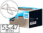 ATTACHE CROISE SAFETOOL GANTE 53X47MM BOTE CARTON 100 UNITS