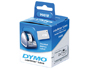 ROULEAU TIQUETTES DYMO LABEL WRITER 28X89MM 130 TIQUETTES 2 ROULEAUX SUPPORT PAPIER