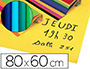 PAPIER AFFICHE MAILDOR 90G 80X60CM COLORIS ASSORTIS STANDARDS ROULEAU 10F