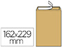 POCHETTE KRAFT GPV AUTOCOLLANTE CONOMIQUE C5 162X229MM 90G BOTE 500 UNITS