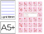 CAHIER CLAIREFONTAINE MATERNELLE COUVERTURE CARTE OFFSET 17X22CM 32 PAGES 16 LIGNES 18MM/16 UNIES 90G COLORIS ROSE