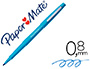 STYLO-FEUTRE PAPER MATE FLAIR ORIGINAL POINTE MOYENNE 1MM LONGUE DURE DE VIE COLORIS TURQUOISE