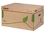CONTENEUR ESSELTE CARTON ONDUL BRUN RECYCLABLE 439X242X345MM CAPACIT 4/5 BOTES DOS 80/100MM POIGNES LIVR  PLAT