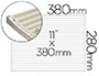 PAPIER LISTING 380MMX11' 70G/M2 PAQUET 2000F