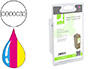 CARTOUCHE Q-CONNECT JET D'ENCRE COMPATIBLE IMPRIMANTES CANON BCI24C ENCRE 3 COULEURS CYAN MAGENTA JAUNE