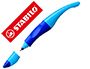 STYLO-BILLE STABILO EASY ORIGINAL GAUCHER 1 RECHARGE COULEUR BLEU TUI