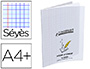 CAHIER POSIE PIQU CONQURANT CLASSIQUE COUVERTURE TRANSPARENTE POLYPROPYLNE A4+ 24X32CM 48 PAGES 90G SYS INCOLORE