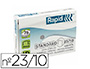 AGRAFE RAPID 23/10 BOTE 1000 UNITS