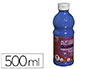 PEINTURE ACRYLIQUE LEFRANC BOURGEOIS GLOSSY FLUIDE BRILLANTE INDLBILE MULTI-SUPPORTS BLEU PRIMAIRE FLACON 500ML