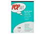 BLOC DE TOILES PBO POP ART COTON PEINTURE FORMAT A3 297X420MM 10F