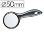 LOUPE MAPED SCOLAIRE VERRE OPTIQUE FUM 50MM DIAMTRE GROSSISSEMENT PAR 3 ANTI-DFORMATION
