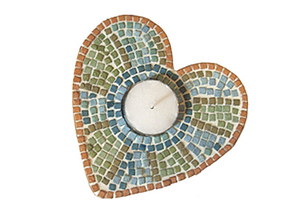 ATELIER MOSAQUE CULTURE CLUB BOUGEOIRS FORME COEUR 1 KIT