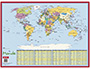 SOUS-MAIN BOUCHUT GRANDRMY CARTONN SUPPORT ANTI-GLISSE CARTE MONDE 550X405MM