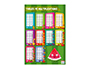 POSTER BOUCHUT GRANDRMY MULTIPLICATIONS 52X76CM 150G PELLICUL EFFAABLE  SEC