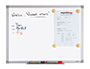 TABLEAU BLANC JUVNILIA LAQU MAGNTIQUE USAGE FRQUENT     AUGET ALUMINIUM GRIS KIT      FIXATION INCLUS 60X90CM