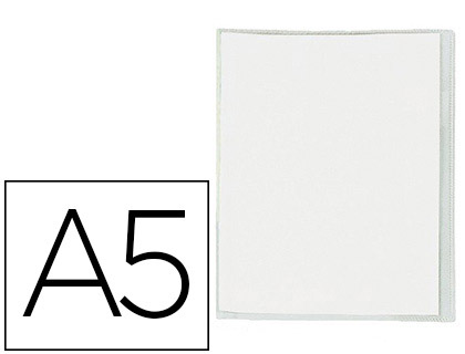 PROTGE-CAHIER ELBA STANDARD PVC CRISTAL 20/100E FORMAT COLIER 170X220MM INCOLORE