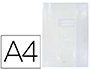 PROTGE-CAHIER ELBA STANDARD PVC CRISTAL 20/100E A4 210X297MM INCOLORE
