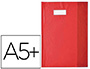 PROTGE-CAHIER ELBA STYL'SMS PVC OPAQUE 12/100E SANS PHTALATES PORTE-TIQUETTE ET TIQUETTE 170X220MM ROUGE
