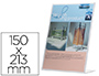 PORTE-VISUELS Q-CONNECT 01 PLEXIGLAS FORMAT A5 CHARGEMENT CT PRSENTATION PHOTOS NOTICES PUBLICIT