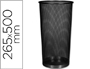 PORTE-PARAPLUIES Q-CONNECT MAILLE MTALLIQUE CAPACIT 22.6L HAUTEUR 500MM DIAMTRE FOND 265MM COLORIS NOIR