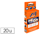 RECHARGE PISTOLET  COLLE CLOPTRE PACK 20 UNITS