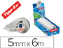 CORRECTEUR TIPP-EX PURE MINI COLUTIONS RECYCL DVIDOIR MINI RUBAN 5MMX6M
