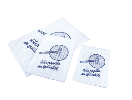 SAC IMPRIM KRAFT BLANCHI VOTRE PAPETIER UN SPCIALISTE SOUFFLET 50MM 260X50X380MM