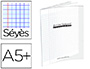 CAHIER PIQU CONQURANT CLASSIQUE COUVERTURE POLYPROPYLNE RIGIDE TRANSPARENTE A5+ 17X22CM 48 PAGES 90G SYS