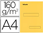 SOUS-CHEMISE ESSELTE CARTON KRAFT 160G 230X310MM A4 2 RABATS COLORIS JAUNE