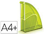 PORTE-REVUES CEP HAPPY POLYSTYRNE ANTICHOC FORMAT 240X320MM FRONT BAS 270X85X310MM COLORIS VERT BAMBOU