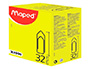 TROMBONE MAPED NICKEL 32MM BOTE CARTON 1000 UNITS