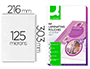 POCHETTE PLASTIFICATION Q-CONNECT  CHAUD CONOMIQUE FORMAT A4 125 MICRONS MAT BOTE 100 UNITS