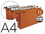 DOSSIER SUSPENDU ESSELTE VMG KRAFT ORANGE 240G TIROIR ENTRAXE 330MM H250MM FOND 15 PORTE-TIQUETTE LARGE BOTE 25 UNITS