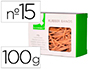 BRACELET CAOUTCHOUC Q-CONNECT N.15 150X2MM BOTE FENTRE 100G