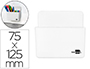 POT A CRAYONS LIDERPAPEL PLASTIQUE MAGNETIQUE          125X75X40 MM BLANC