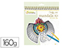 MASQUE A COLORIER AVENUE MANDARINE GRAFFY POP MANDALA 3D THEME ANIMAUX SAVANE 160G 12 DESIGNS X3 CARNET 36 FEUILLES