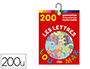 GOMMETTE AUTOCOLLANTE EDITIONSLITO MATERNELLE LES LETTRES 2626 LETTRES EN 10 COULEURS DIFFERENTES SACHET 200 UNITES