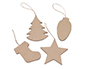 SUSPENSION 3D O'COLOR NOEL CARTON A DECORER MODELES      DIFFERENTS LOT 20 UNITES