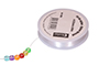 FIL NYLON O'COLOR DIAMETRE 0,25MM COLORIS BLANC BOBINE   100M