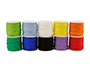 CORDELETTE O'COLOR DIAMETRE 1,5MM LONGUEUR 20M COLORIS    ASSORTIS LOT 10 BOBINES
