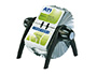 FICHIER DURABLE VISIFIX PLASTIQUE CARTES VISITE ROTATIF 54X104MM RECTO-VERSO INTERCALAIRES ONGLETS 200 POCHETTES