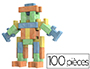JEU DE CONSTRUCTION WALLY WALL OZ INTERNATIONAL SAC DE 100 PICES