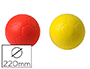 BALLON DE FOOTBALL PLASTICO ROTOTECH SOFT EN MOUSSE DIAMTRE 220MM 180G