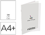 CAHIER AGRAF CONQURANT CLASSIQUE COUVERTURE POLYPROPYLNE A4+ 24X32CM 96 PAGES 120G UNI INCOLORE