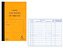 CARNET ENTRETIEN DU VHICULE ELVE COUVERTURE CARTE LUSTRE ET PROTGE-CAHIER 21X13CM 32 PAGES