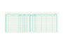 CARNET DE BORD EXACOMPTA SUIVI DES DPLACEMENTS 64 PAGES 10 COLONNES 496 DPLACEMENTS