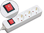 MULTIPRISE MEDIARANGE PARAFOUDRE 3 PRISES INTERRUPTEUR ON/OFF SCURIT ENFANT LONGUEUR CORDON 1.4M